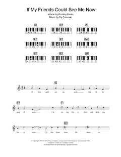 If My Friends Could See Me Now von Cy Coleman (Download) 