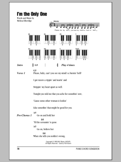 I'm The Only One von Melissa Etheridge (Download) 