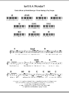 Isn't It A Wonder? von Boyzone (Download) 