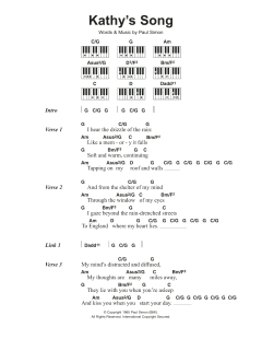 Kathy's Song von Simon & Garfunkel (Download) 