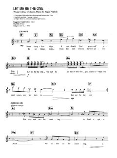 Let Me Be The One von The Carpenters (Download) 