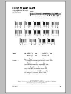 Listen To Your Heart von DHT (Download) 