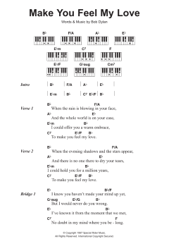 Make You Feel My Love von Bob Dylan (Download) 