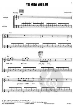 Live Songs - Liederalbum von Leonard Cohen 