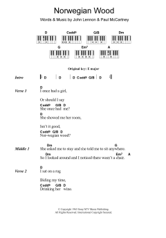 Norwegian Wood von The Beatles (Download) 