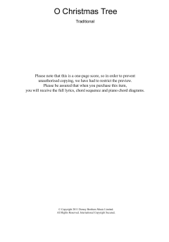 O Christmas Tree von Traditional Carol (Download) 