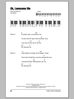 Oh, Lonesome Me von Don Gibson (Download) 