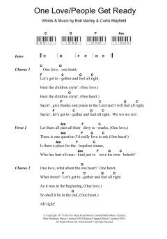 One Love/People Get Ready von Bob Marley (Download) 