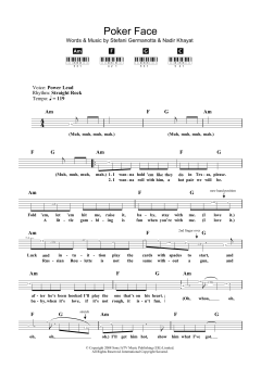 Poker Face von Stefani Germanotta (Download) 