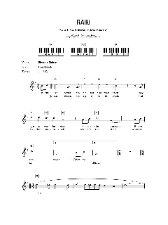 Rain von The Beatles (Download) 