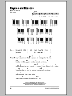 Rhymes And Reasons von John Denver (Download) 