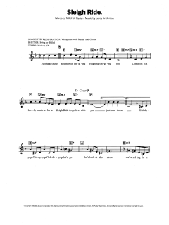 Sleigh Ride von Leroy Anderson (Download) 