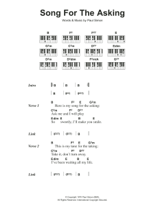 Song For The Asking von Simon & Garfunkel (Download) 