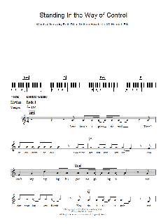 Standing In The Way Of Control von Gossip (Download) 