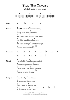 Stop The Cavalry von Jona Lewie (Download) 