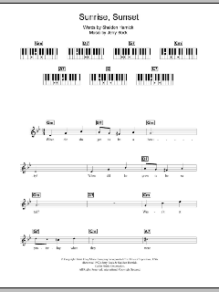 Sunrise, Sunset von Jerry Bock (Download) 