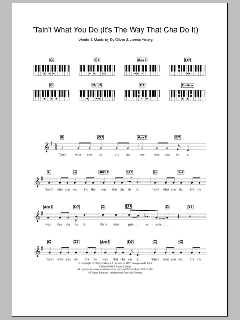 'Tain't What You Do von Ella Fitzgerald (Download) 