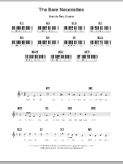 The Bare Necessities von Terry Gilkyson (Download) 