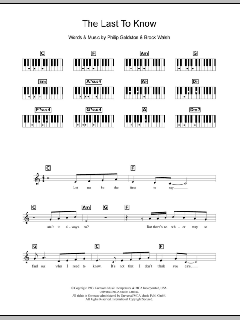 The Last To Know von Celine Dion (Download) 