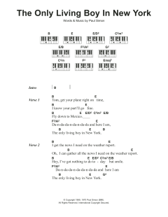 The Only Living Boy In New York von Simon & Garfunkel (Download) 