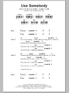 Use Somebody von Kings Of Leon (Download) 