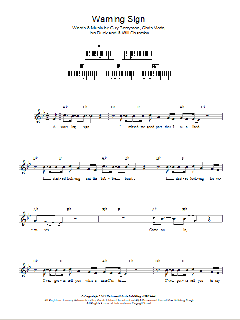 Warning Sign von Coldplay (Download) 