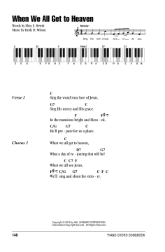 When We All Get To Heaven von Eliza E. Hewitt (Download) 