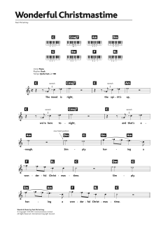 Wonderful Christmastime von Paul McCartney (Download) 