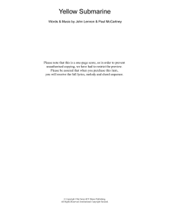 Yellow Submarine von The Beatles (Download) 