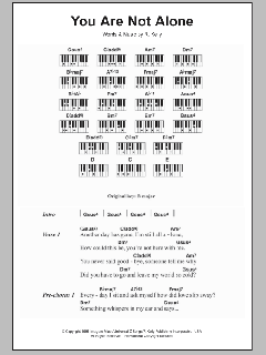 You Are Not Alone von Michael Jackson (Download) 