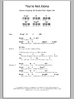 You're Not Alone von Tim Kellett (Download) 