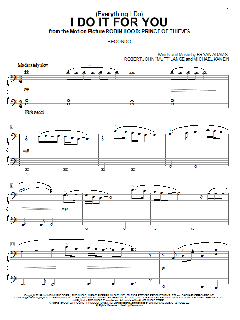 (Everything I Do) I Do It For You von Bryan Adams (Download) 