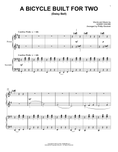 A Bicycle Built For Two von Harry Dacre (Download) 