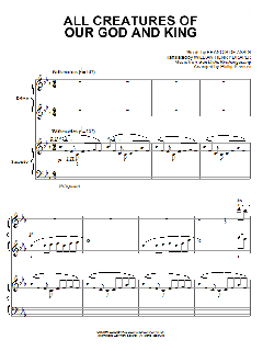 All Creatures Of Our God And King von William Henry Draper (Download) 