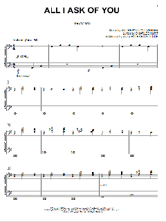 All I Ask Of You von Andrew Lloyd Webber (Download) 