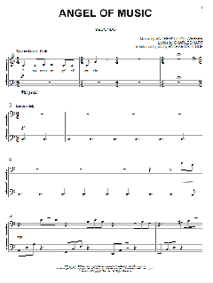 Angel Of Music von Andrew Lloyd Webber (Download) 