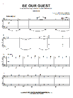 Be Our Guest von Alan Menken (Download) 