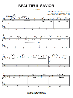Beautiful Savior von Musterisch Gesangbuch (Download) 