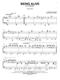 Being Alive von Stephen Sondheim (Download) 
