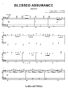 Blessed Assurance von Fanny J. Crosby (Download) 