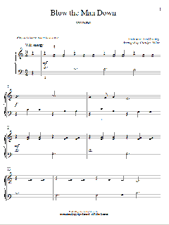 Blow The Man Down von Traditional Sea Chantey (Download) 