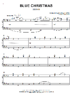 Blue Christmas von Elvis Presley (Download) 