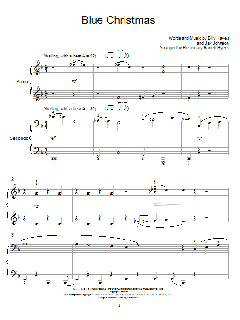 Blue Christmas von Elvis Presley (Download) 