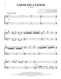 Castle On A Cloud von Alain Boublil (Download) 