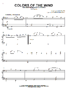 Colors Of The Wind von Vanessa Williams (Download) 