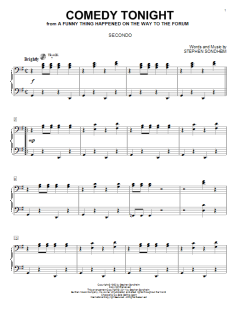 Comedy Tonight von Stephen Sondheim (Download) 