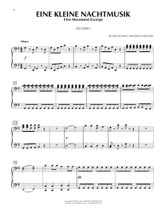 Eine Kleine Nachtmusik von Wolfgang Amadeus Mozart (Download) 