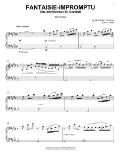 Fantaisie - Impromptu von Frédéric Chopin (Download) 