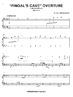 Fingal's Cave Overture von Felix Mendelssohn (Download) 