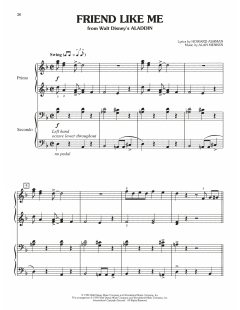 Friend Like Me von Alan Menken (Download) 